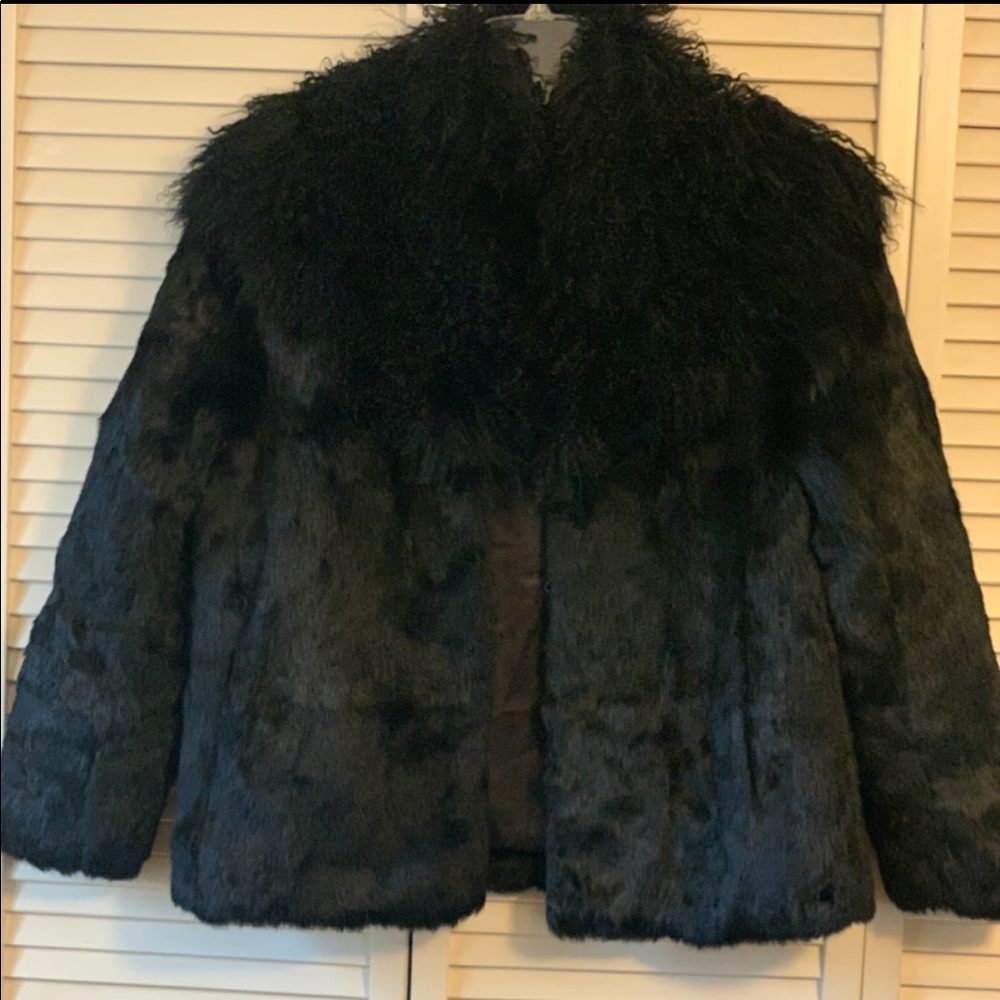 MONGOLIAN FUR COAT “MEDIUM”